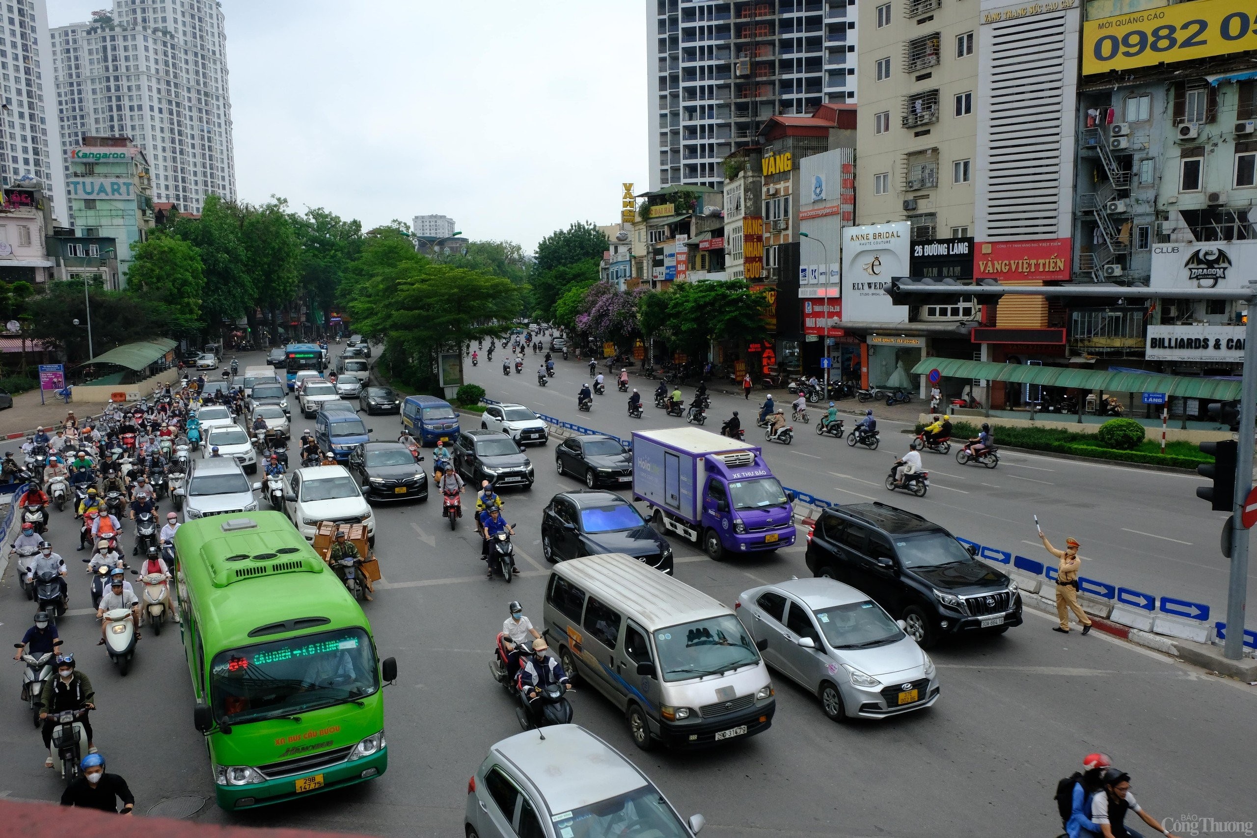 Đường Láng mở rộng lên gấp đôi, điểm nóng ùn tắc sẽ được “hạ nhiệt”?