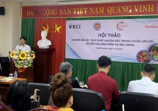 Bắc Giang: Hội thảo về Chuyển đổi số - Truy xuất nguồn gốc trong chuỗi liên kết và tiêu thụ sản phẩm