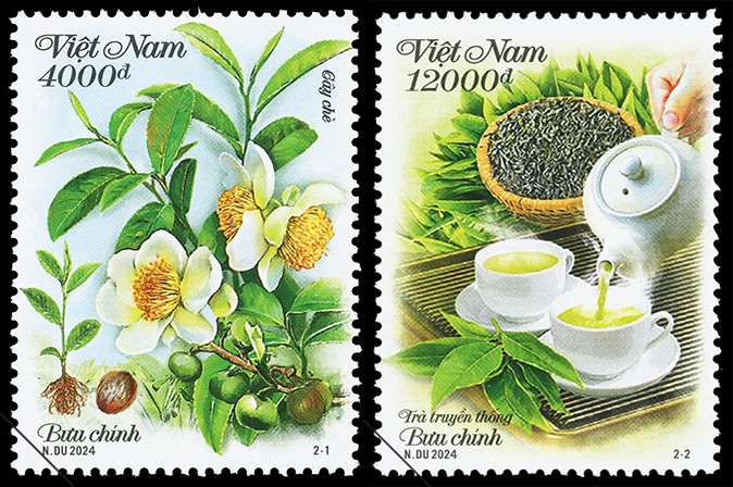 Chính thức phát hành bộ tem “Cây chè”