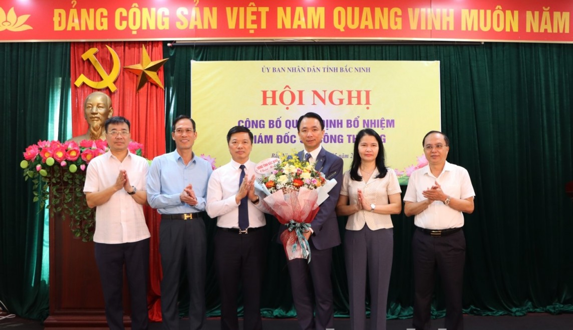 Bắc Ninh bổ nhiệm Giám đốc Sở Công Thương 