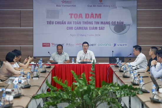 sap co quy chuan ky thuat quoc gia ve an toan thong tin mang cho camera giam sat