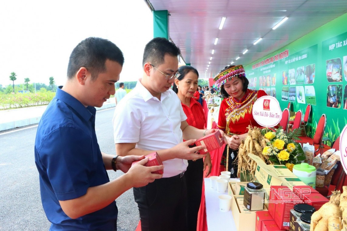 Thái Nguyên xúc tiến thương mại thông qua Hội khỏe Phù Đổng toàn quốc