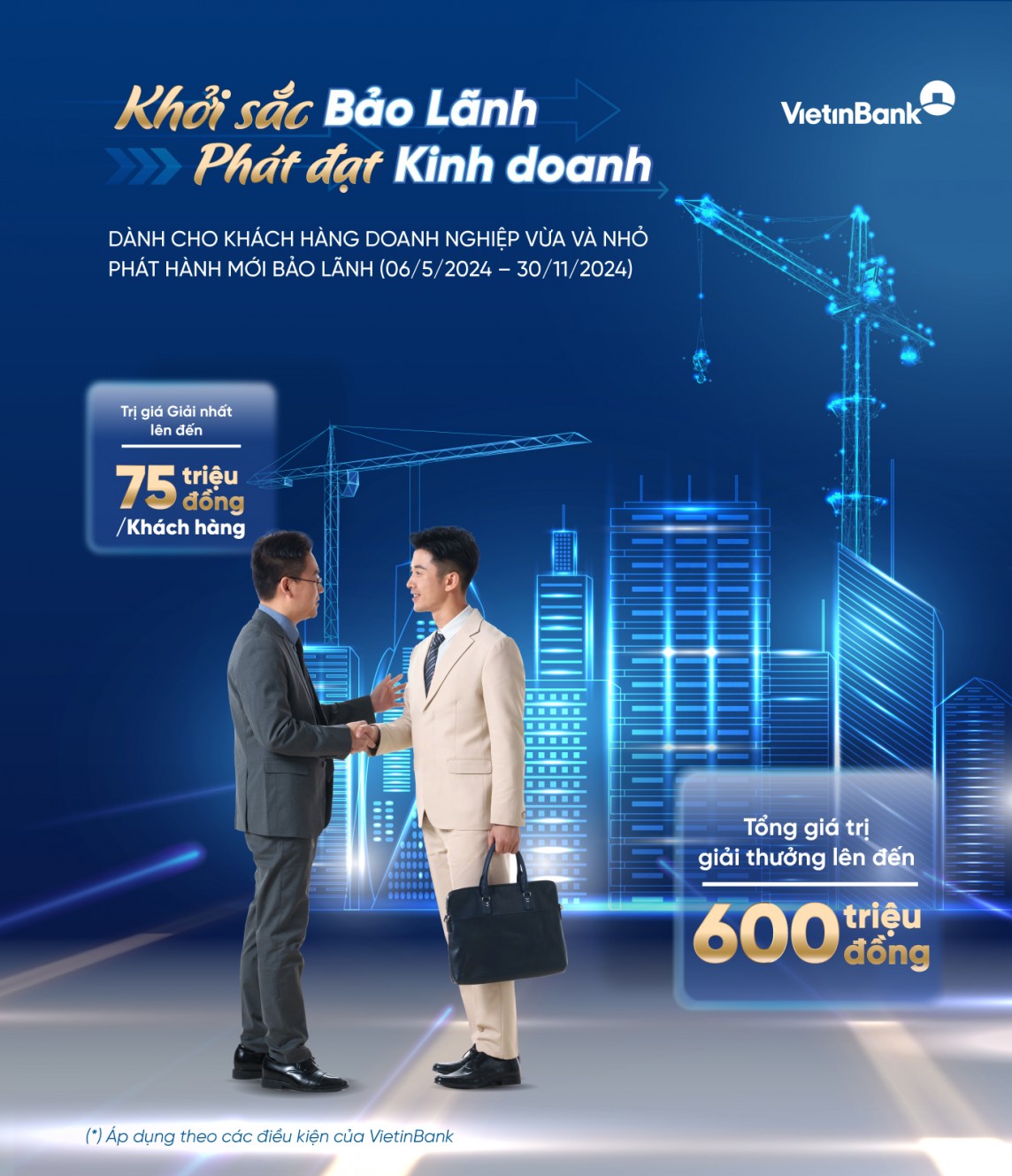 “Cơn lốc” ưu đãi phí và quà tặng dành cho doanh nghiệp SME từ VietinBank