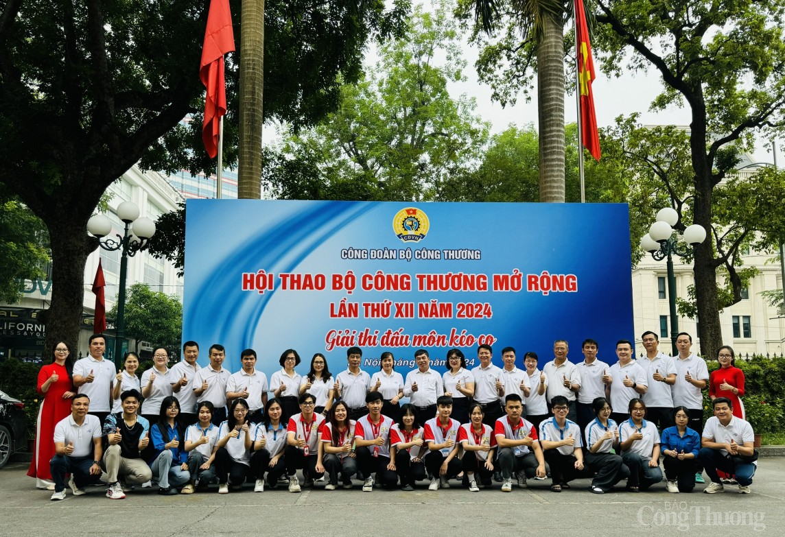 Hội thao Bộ Công Thương mở rộng lần thứ XII năm 2024: Văn hóa, vui vẻ, đoàn kết