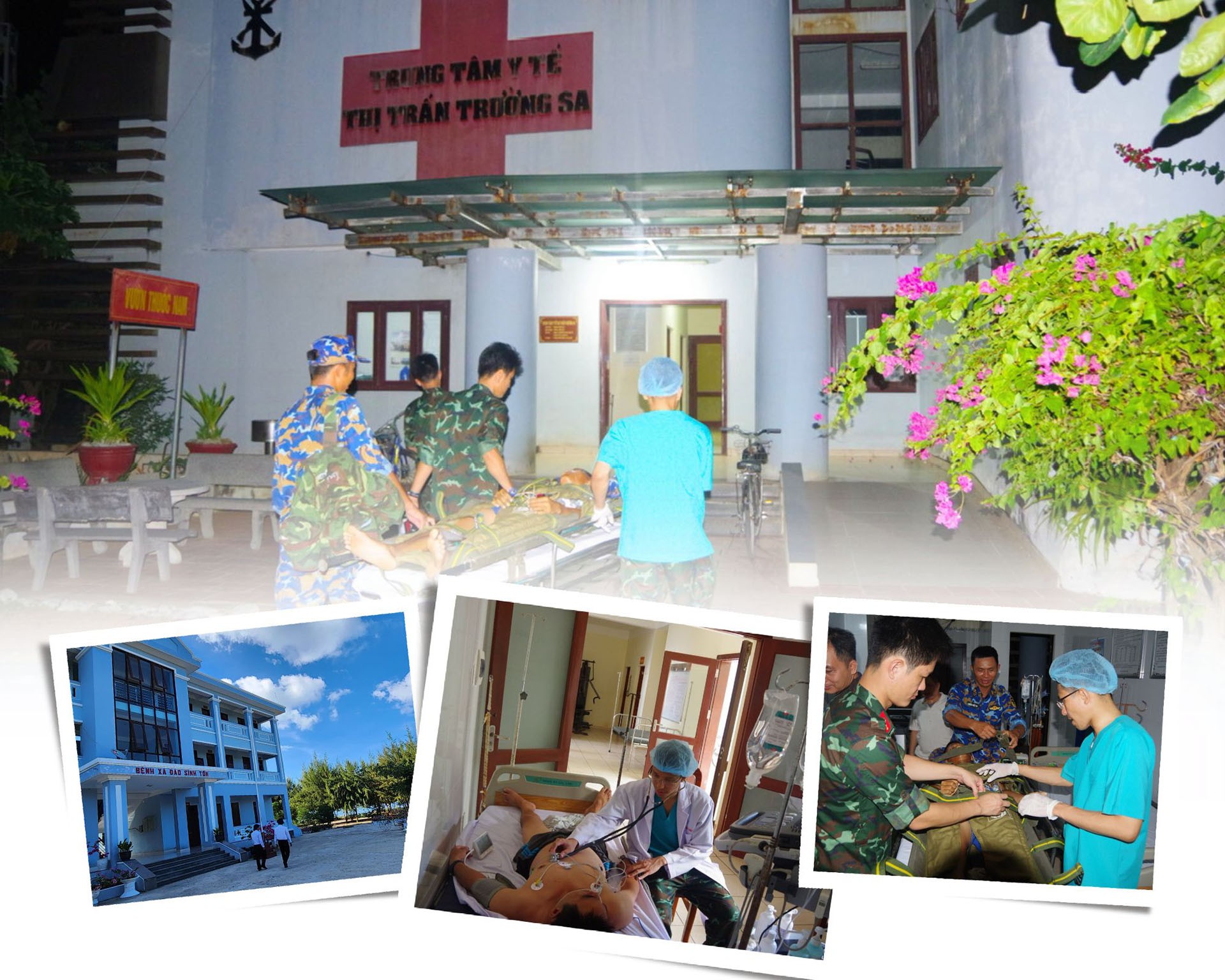 Lửa trong bão biển Trường Sa - Bài 4: Gặp những thiên thần áo trắng nơi sóng nước Trường Sa Lửa trong bão biển Trường Sa - Bài 4: Gặp những thiên thần áo trắng nơi sóng nước Trường Sa