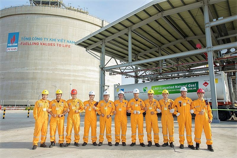 Kỹ sư PV GAS VUNG TAU đồng lòng, đồng sức trong triển khai công việc