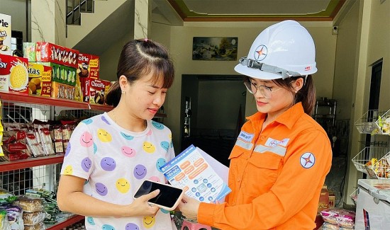 lai chau thuc day thanh toan tien dien khong dung tien mat