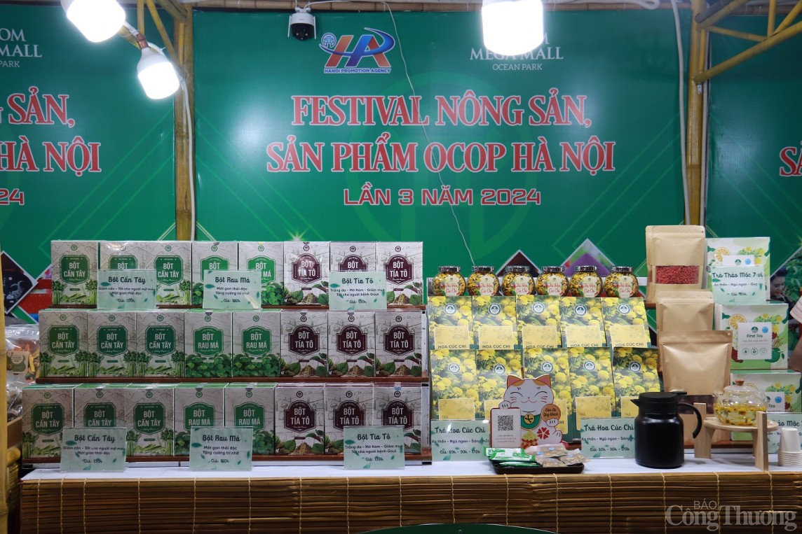 Khai mạc Festival Nông sản, sản phẩm OCOP Hà Nội lần 3 năm 2024