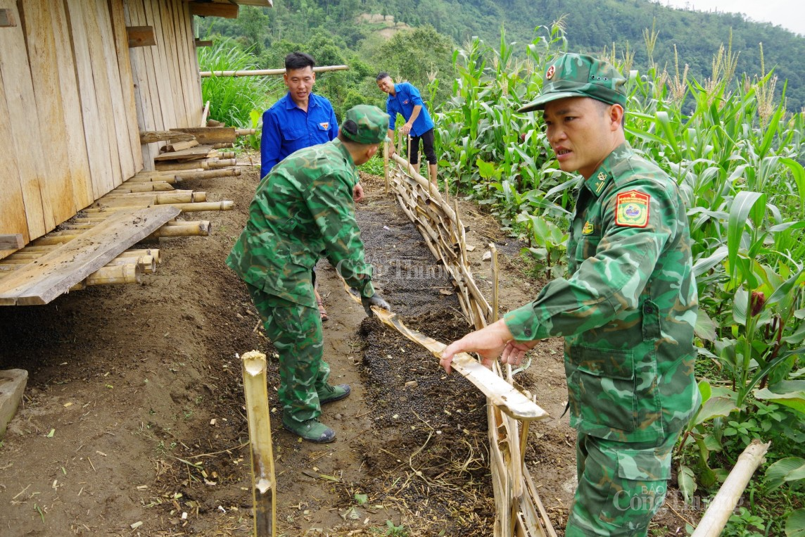 Bộ đội Biên phòng Thàng Tín (Hà Giang): Ra quân chiến dịch Thanh niên tình nguyện hè 2024