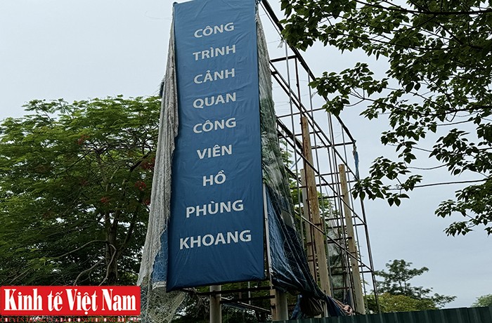 Cận cảnh dự án công viên hồ điều hòa Phùng Khoang chậm tiến độ, bỏ hoang giữa Hà Nội