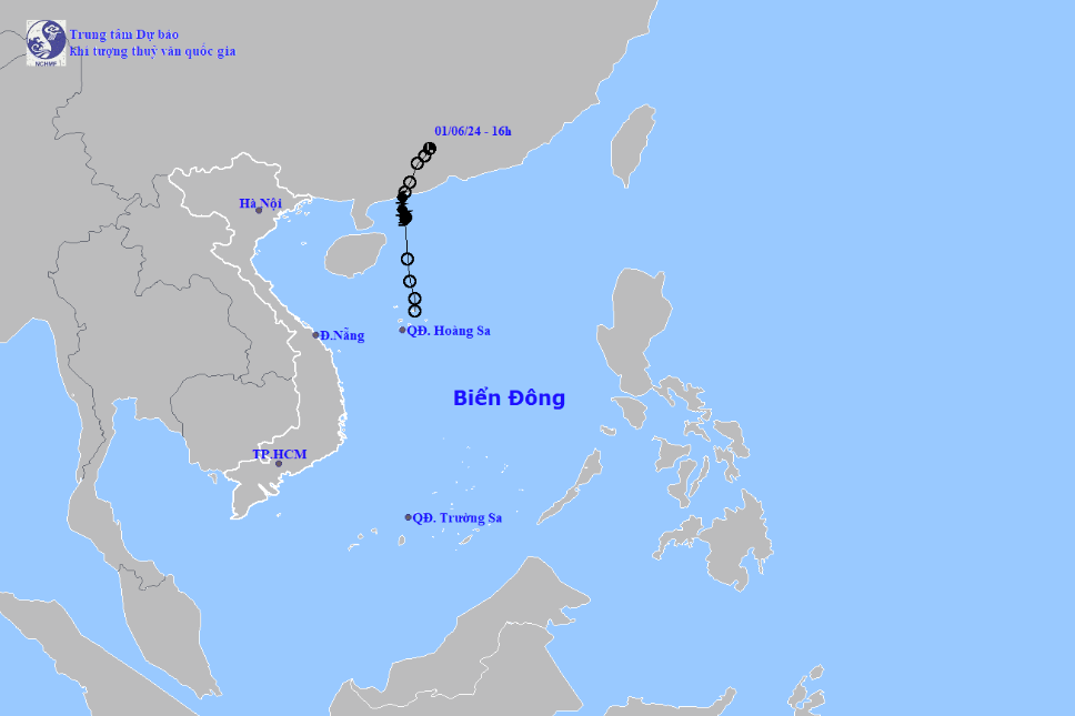 Tin cuối cùng về cơn bão số 1 - Bão Maliksi