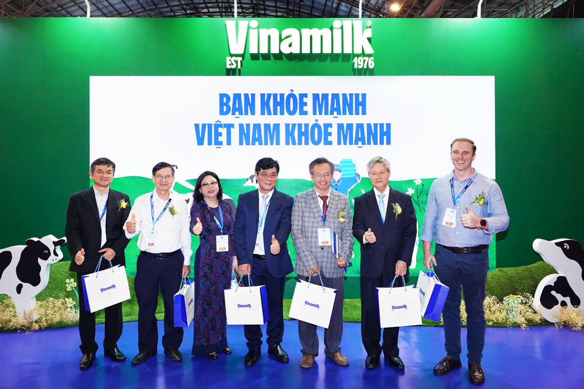 Sức hút của Vinamilk tại triển lãm quốc tế chuyên ngành sữa