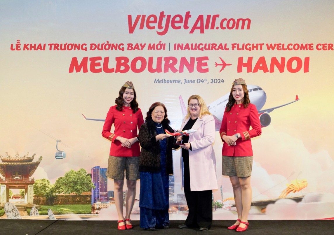 Vietjet khai trương đường bay giữa Melbourne và Hà Nội, vé hạng Thương gia chưa bao giờ tốt như thế!