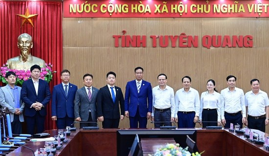 Một doanh nghiệp Hàn Quốc tìm cơ hội đầu tư lĩnh vực công nghiệp tại Tuyên Quang