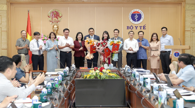 vu bao hiem y te va cuc an toan thuc pham bo y te co lanh dao moi