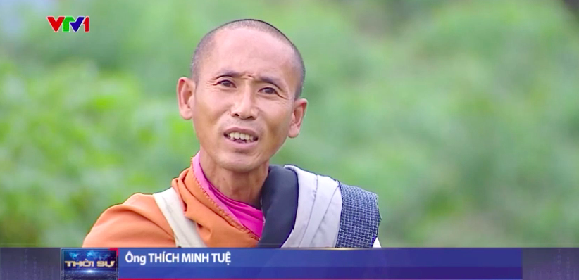 Ông Thích Minh Tuệ lại xuất hiện trên VTV1, tiết lộ thời điểm tiếp tục bộ hành