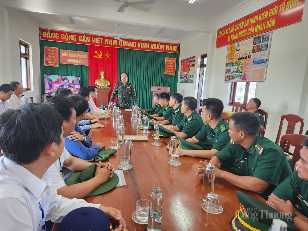 Đồn Biên phòng Trường Sa: Giữ vững “trận địa tư tưởng” nơi đầu sóng