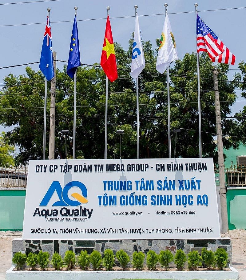 Trung Tâm Sản Xuất Tôm Giống Sinh Học AQ của GMG Group