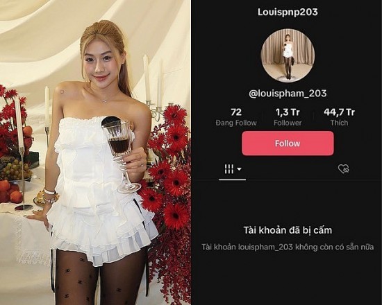 vi sao tai khoan tiktok louispham 203 cua cuu van dong vien pham nhu phuong bi khoa