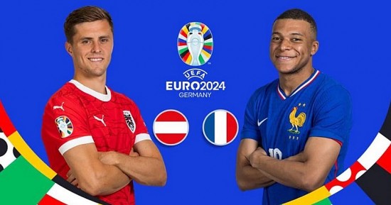 Dự đoán tỷ số và Link xem trực tiếp Áo và Pháp (2h00 ngày 18/6); Bảng D EURO 2024