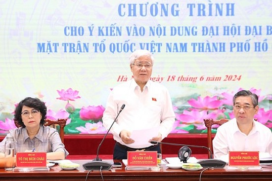 cho y kien vao noi dung dai hoi dai bieu mat tran to quoc viet nam thanh pho ho chi minh