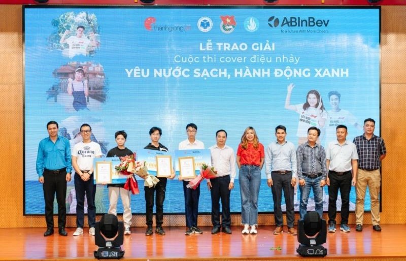 AB InBev trao giải cuộc thi cover điệu nhảy “Yêu nước sạch, hành động xanh”