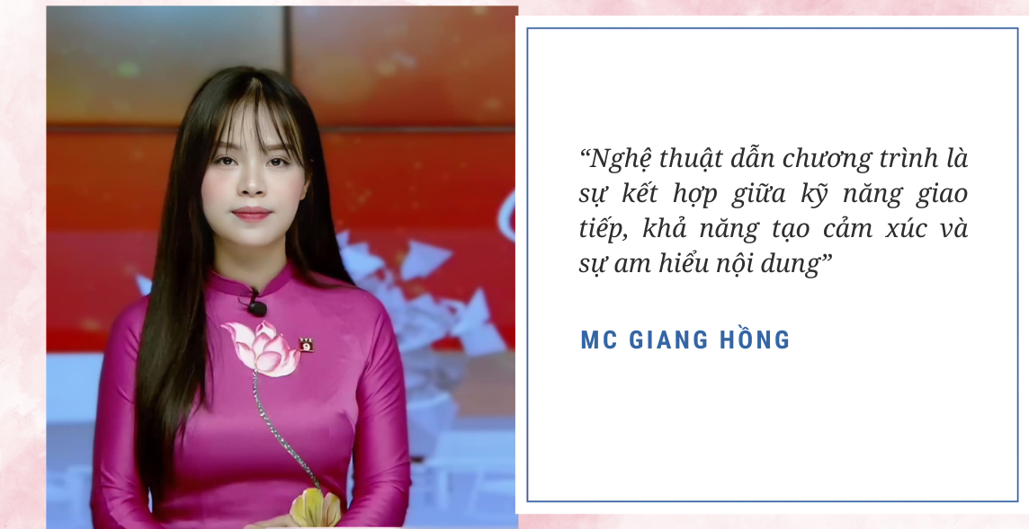 ThS.MC Giang Hồng: Hành trình khổ luyện để trở thành MC đa tài