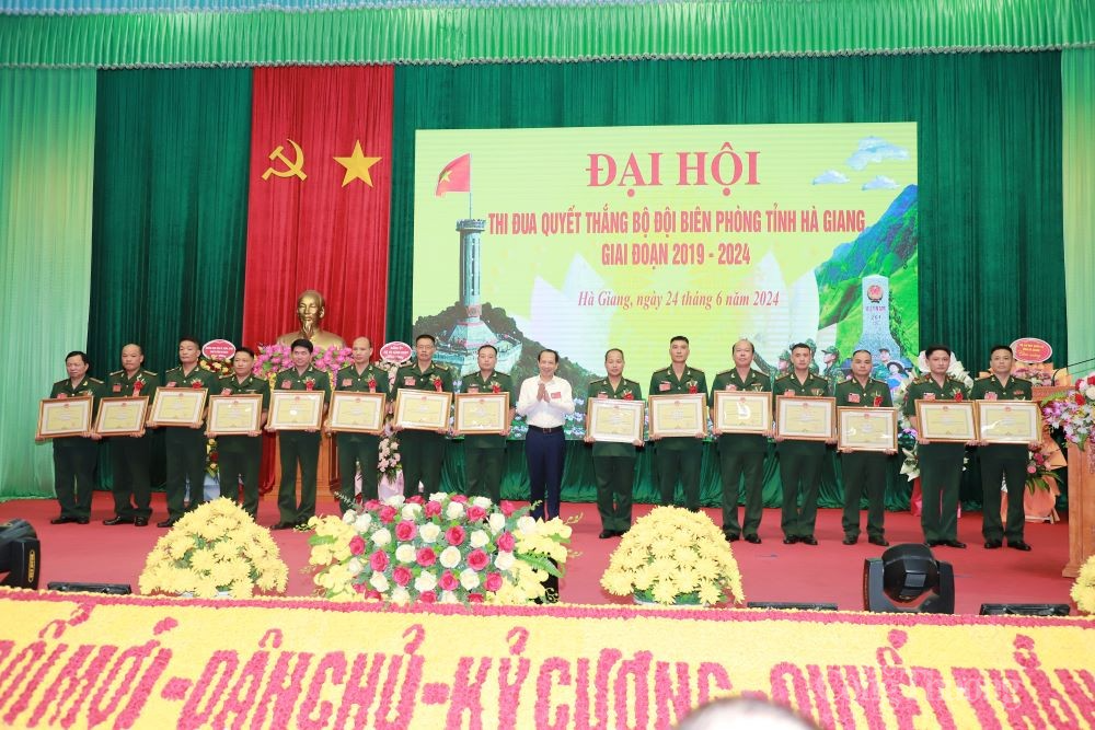 Đại hội Thi đua Quyết thắng Bộ đội Biên phòng tỉnh Hà Giang