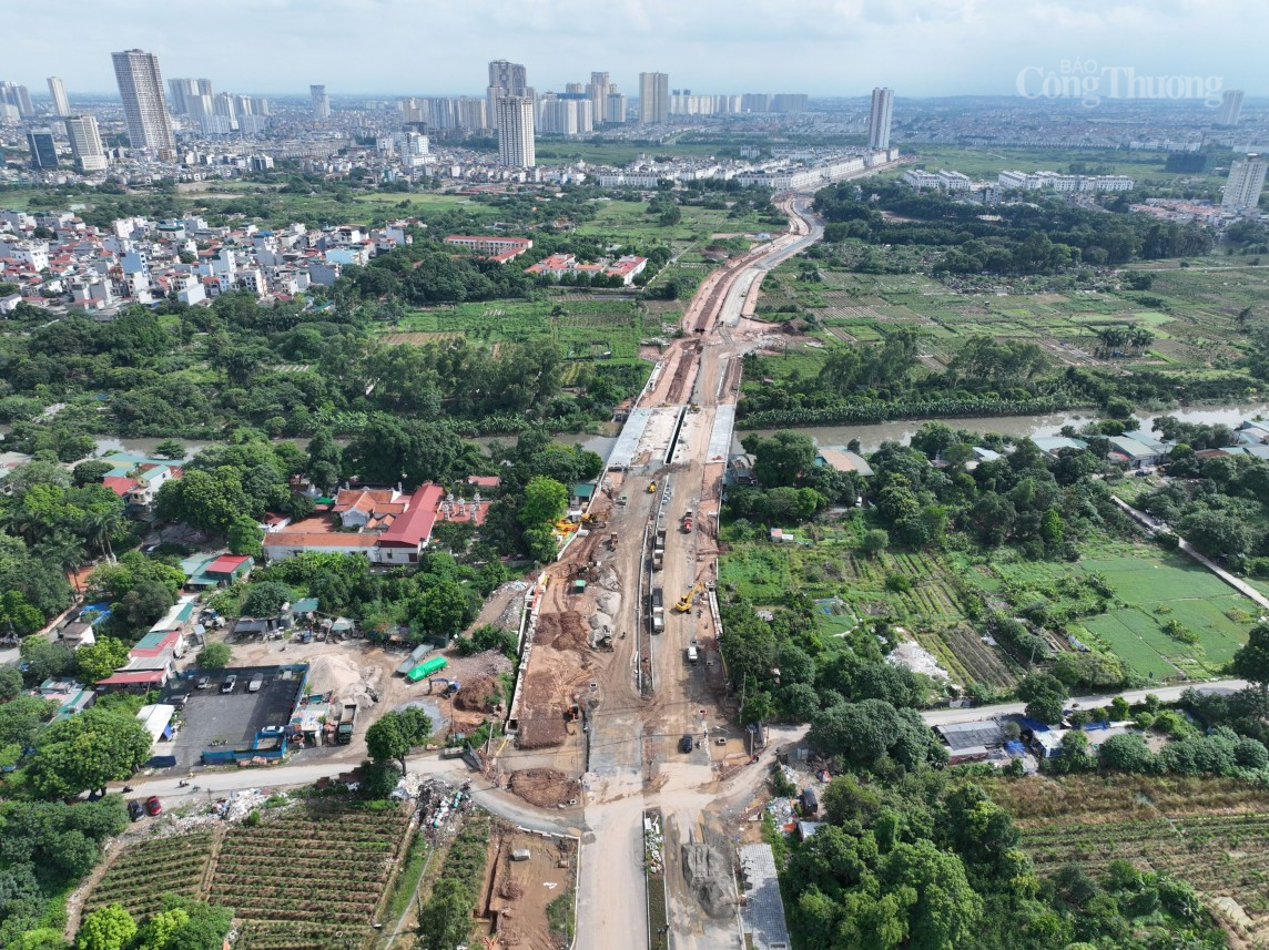 Công trình có tổng chiều dài hơn 2,6km, với diện tích sử dụng đất khoảng 11,86ha đi qua địa bàn 3 phường Mễ Trì, Trung Văn và Đại Mỗ (quận Nam Từ Liêm). Công trình có tổng chiều dài hơn 2,6km, với diện tích sử dụng đất khoảng 11,86ha đi qua địa bàn 3 phường Mễ Trì, Trung Văn và Đại Mỗ (quận Nam Từ Liêm).