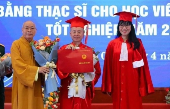 Những điều “rất đặc biệt” trong quá trình đào tạo, cấp bằng tiến sĩ của Thượng tọa Thích Chân Quang