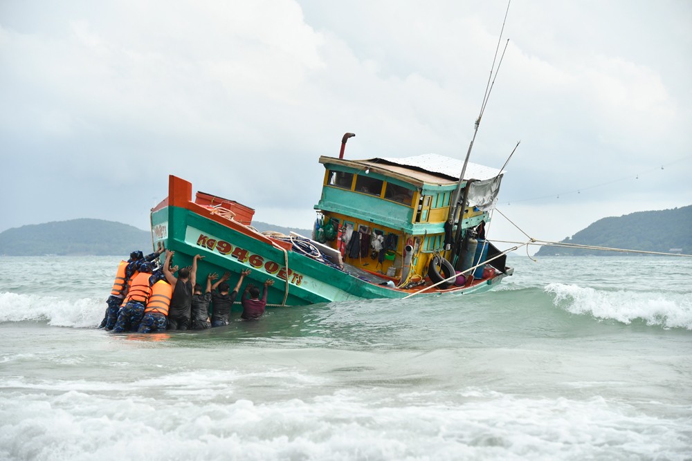 Vùng 5 Hải quân: Thực hiện tốt nhiệm vụ phòng, chống, khắc phục hậu quả thiên tai, tìm kiếm cứu nạn