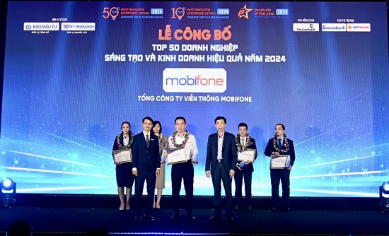 MobiFone được xướng tên: Doanh nghiệp Sáng tạo và Kinh doanh hiệu quả năm 2024