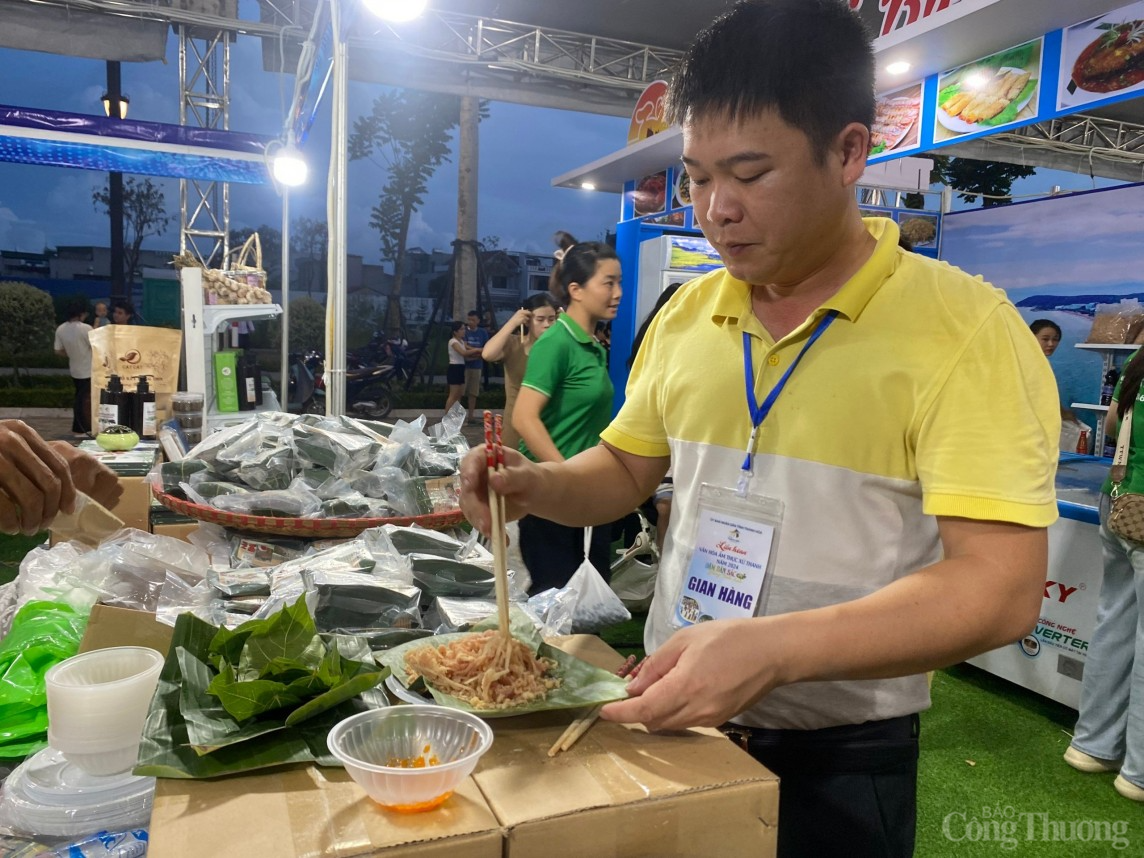 Liên hoan văn hóa ẩm thực xứ Thanh 2024: Nông sản Việt “trẩy hội”