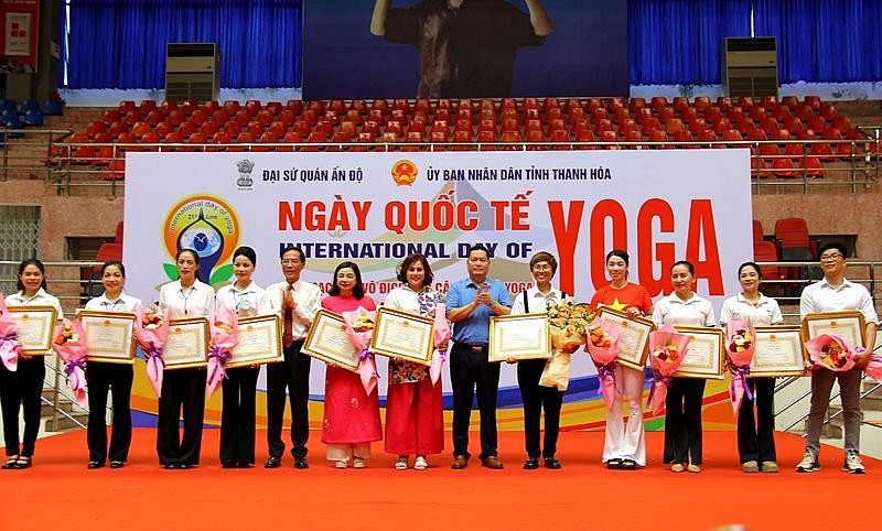 Ngày Quốc tế Yoga và Giải vô địch các câu lạc bộ Yoga tỉnh Thanh Hóa mở rộng lần thứ nhất