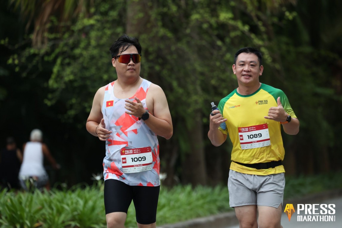 500 nhà báo chinh phục giải chạy Press Marathon 2024