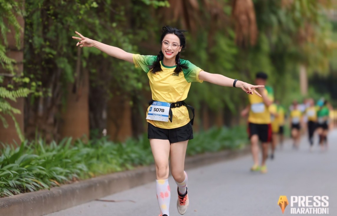 500 nhà báo chinh phục giải chạy Press Marathon 2024