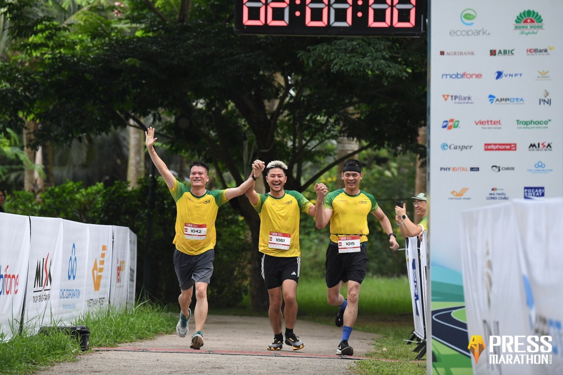 500 nhà báo chinh phục giải chạy Press Marathon 2024