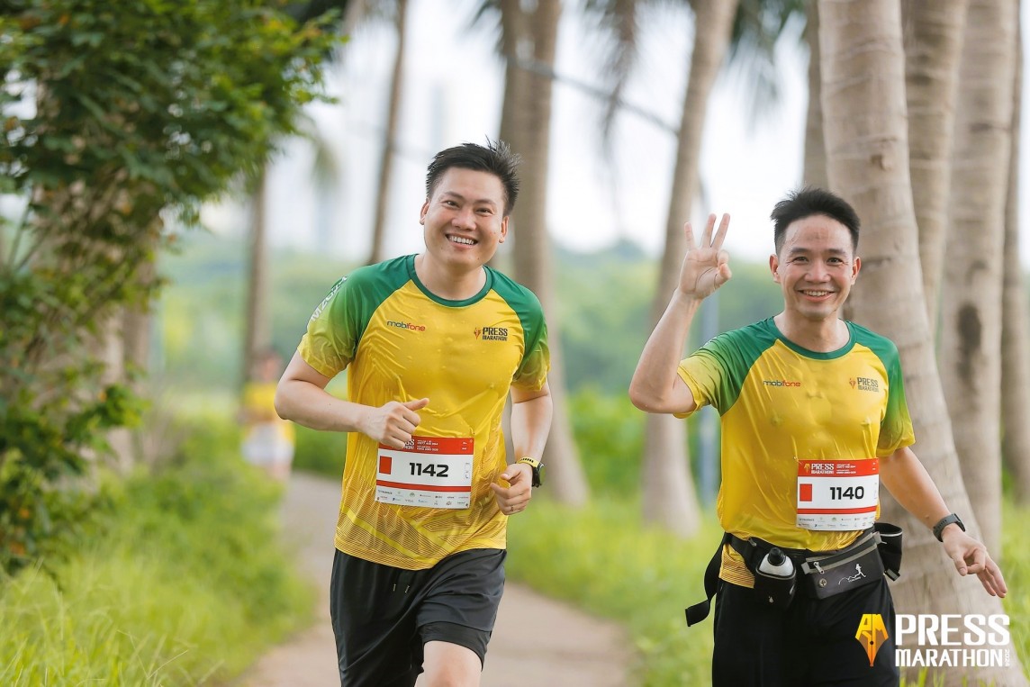 500 nhà báo chinh phục giải chạy Press Marathon 2024