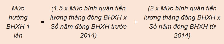 Lương cơ sở tăng, tiền bảo hiểm xã hội 1 lần từ ngày 1/7/2024 có tăng không?