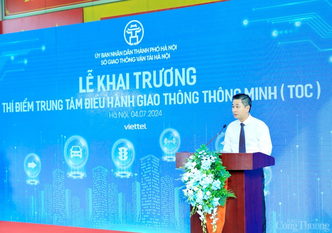 Thí điểm hệ thống giao thông thông minh TOC tại Hà Nội