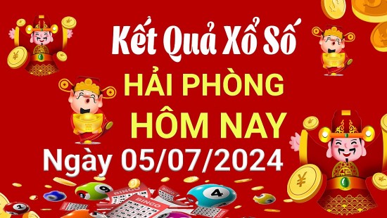 XSHP 5/7, Kết quả xổ số Hải Phòng hôm nay 5/7/2024, KQXSHP thứ Sáu ngày 5 tháng 7