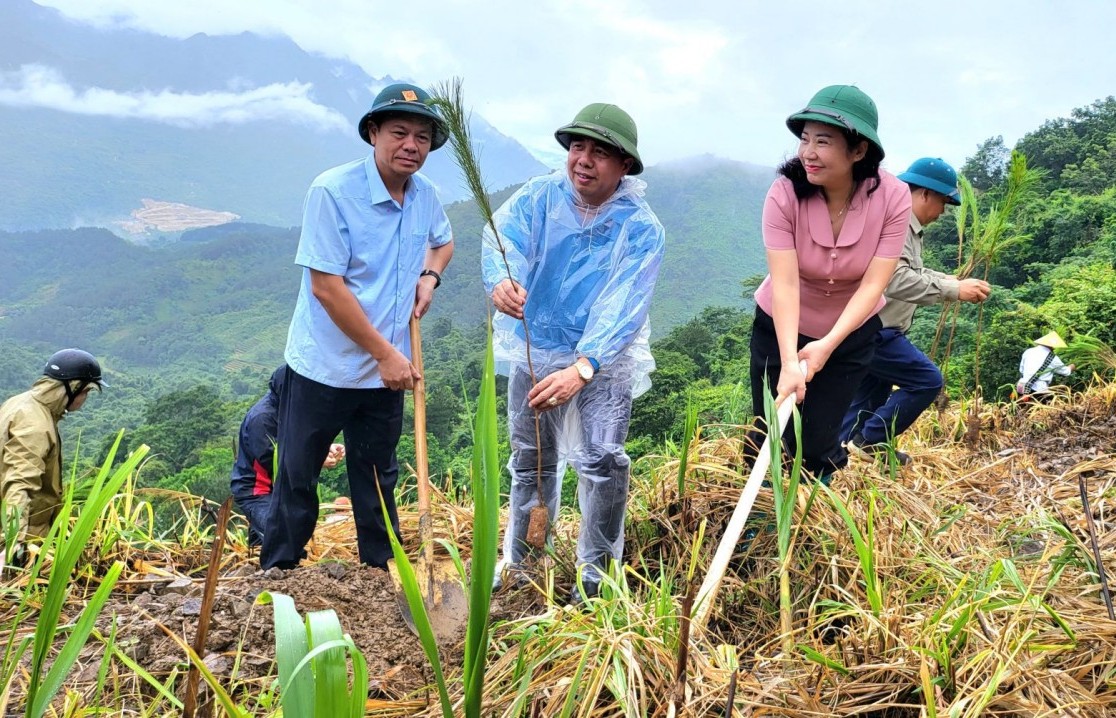 Lai Châu: Phát động trồng rừng năm 2024 chào mừng 95 năm ngày thành lập Công đoàn Việt Nam