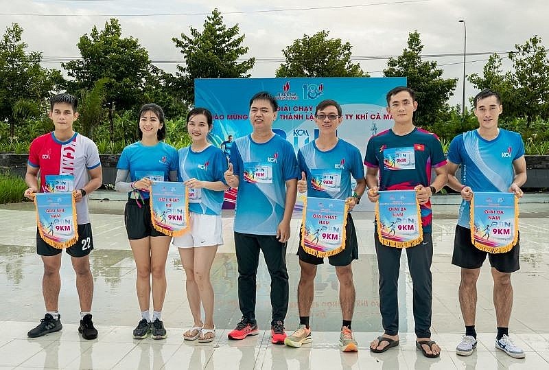 Trao thưởng cho Giải chạy KCM Run 2024