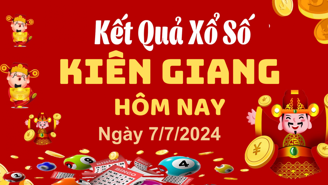 XSKG 7/7, Xem kết quả xổ số Kiên Giang hôm nay 7/7/2024, xổ số Kiên Giang ngày 7 tháng 7