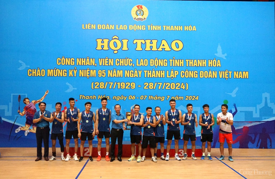 Thanh Hóa: Bế mạc Hội thao công nhân, viên chức, lao động năm 2024