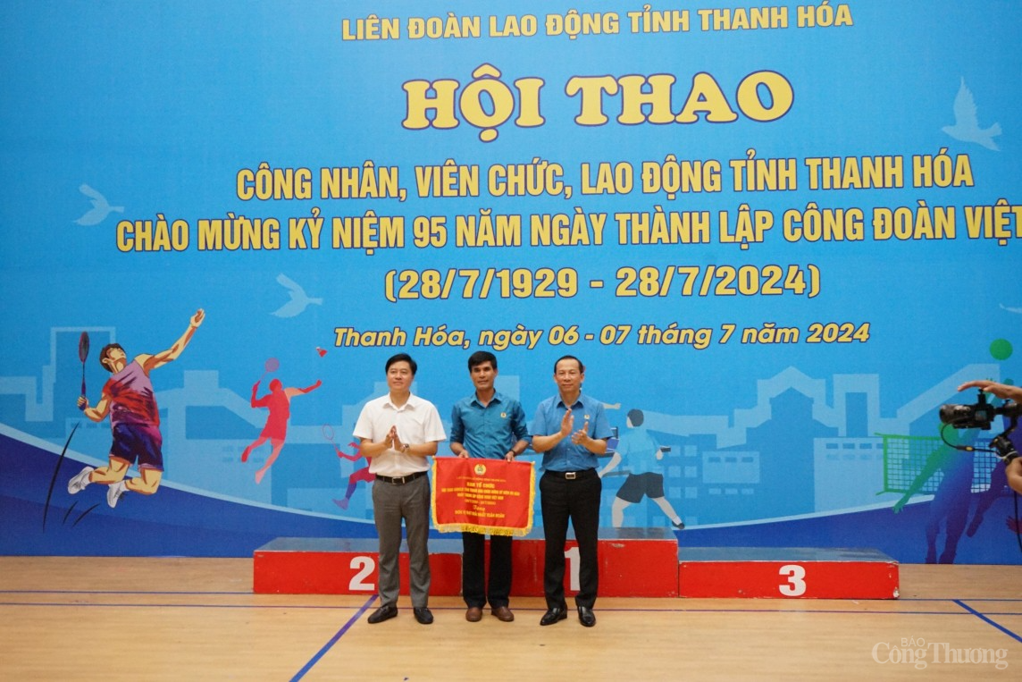 Thanh Hóa: Bế mạc Hội thao công nhân, viên chức, lao động năm 2024