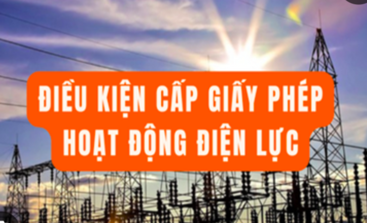 Thông tin về xin Giấy phép hoạt động điện lực