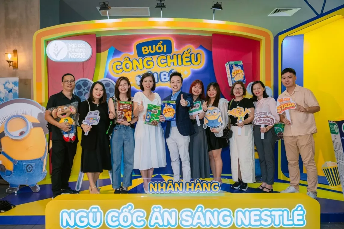 Nestlé tổ chức sự kiện ra mắt bộ phim 'Kẻ đánh cắp mặt trăng 4' tại Việt Nam