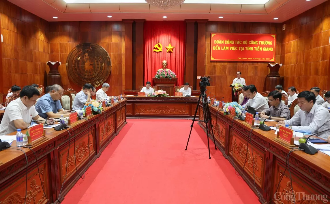 Tiền Giang: Đề xuất Bộ Công Thương tháo gỡ vướng mắc ở các khu, cụm công nghiệp