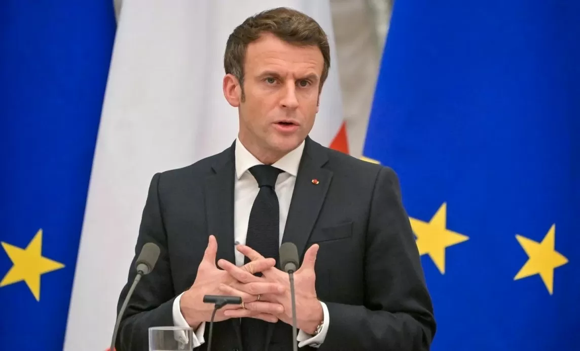 Tổng thống Pháp Emmanuel Macron 